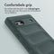 imoshion Hoesje - Geschikt voor Google Pixel 6a - EasyGrip Backcover - Donkergroen