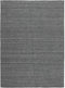 Nouveau Plain Dark Grey Vloerkleed - 250x350 - Rechthoek - Laagpolig Tapijt - Industrieel - Antraciet, Grijs