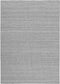 Nouveau Plain Light Grey Vloerkleed - 140x200 - Rechthoek - Laagpolig Tapijt - Industrieel - Grijs