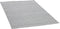 Nouveau Plain Light Grey Vloerkleed - 140x200 - Rechthoek - Laagpolig Tapijt - Industrieel - Grijs