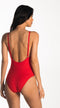 CYELL Scarlett - Dames Badpak Voorgevormd - Hooggesloten - Rood