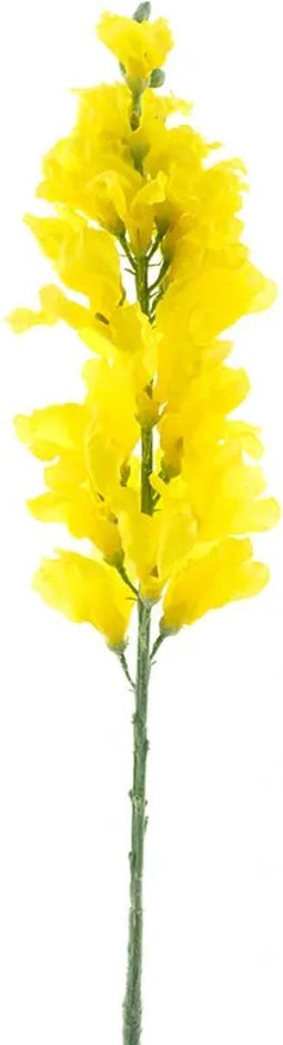 Nova nature - Anthirrinum spray yellow 98 cm kunstbloem