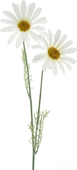 Nova nature - Daisy Cordoba spray white 56 cm kunstbloem