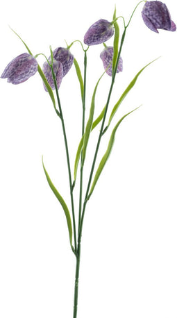 Nova nature - Fritallaria spray purple 60 cm kunstbloem