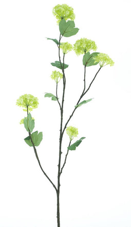 Nova nature - Snowball branch Yoko green 118 cm kunstbloem