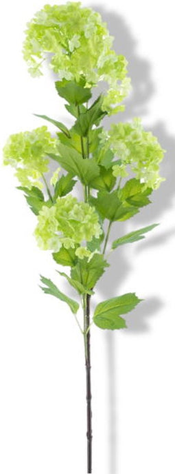 Nova Nature - Viburnum flower spray green 88 cm kunstbloemen