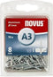 Novus Blindklinknagel A3 X 8mm, Alu SB, 70 st. - 045-0029