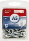 Novus Blindklinknagel A5 X 12 Alu SB, 70 st. - 045-0072