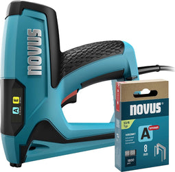 Novus Elektrische Tacker J-120 - incl. 1800x Nieten met fijne draad A 53/8mm