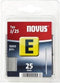 Novus Nagels (spijker) E J/25mm, SB, 1000 st. - 044-0065