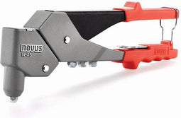 Novus Popnagel pistool N-25 Vario grijs en rood