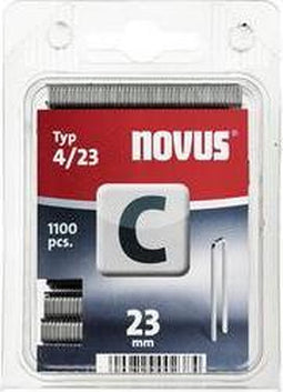 Novus Smalrug nieten C 4/23, 1100 st.