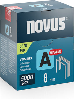 Novus Tools 042-0762 Nieten met fijn draad Type 53 5000 stuk(s) Afm. (l x b) 8 mm x 11.3 mm