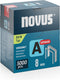 Novus Tools 042-0762 Nieten met fijn draad Type 53 5000 stuk(s) Afm. (l x b) 8 mm x 11.3 mm