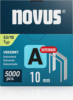 Novus Tools 042-0763 Nieten met fijn draad Type 53 5000 stuk(s) Afm. (l x b) 10 mm x 11.3 mm