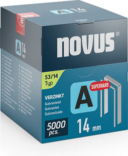 Novus Tools 042-0764 Nieten met fijn draad Type 53 5000 stuk(s) Afm. (l x b) 14 mm x 11.3 mm