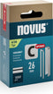 Novus Tools 042-0804 Nieten met smalle rug Type 4 1000 stuk(s) Afm. (l x b) 26 mm x 6.1 mm