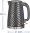 Russell Hobbs 26382-70 - Waterkoker - 1,7L - 2400W - Zwart