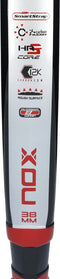 NOX MM2 Pro 12K (Hybrid) - 2022 padel racket zwart/rood