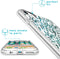 iMoshion Hoesje Geschikt voor iPhone SE (2022) / SE (2020) / 8 / 7 / 6s / 6 Hoesje Siliconen - iMoshion Design hoesje - Groen / Transparant / Green Botanic
