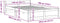 vidaXL - Bedframe - massief - hout - 140x190 - cm