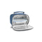 Lunchtrommel met accessoires Ibili 753401a Blauw Polyester Borosilicaatglas 21 x 13 x 14 cm