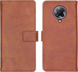 iMoshion Hoesje Geschikt voor Xiaomi Poco F2 Pro Hoesje Met Pasjeshouder - iMoshion Luxe Bookcase - Bruin