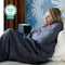 Noxie Premium Verzwaringsdeken 9 KG - Weighted Blanket - Katoen - 150x200cm - Grijs