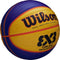 Wilson Fiba 3x3 replica - Basketbal - Geel Blauw - Outdoor - Maat 6