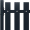 vidaXL - Schuttingpaneel - 174,5x75 - cm - gepoedercoat - staal - antraciet