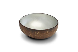 Noya Noya Coconut Bowl Zilver Metallic Paint