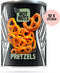 NoyNuts - Licht gezouten Pretzels - Pretzels - Snack Cans (12 x 25 gram)