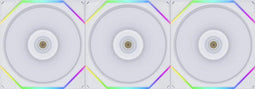 Lian Li Uni Fan TL Reverse - Case Fan 120mm - RGB verlichting - Wit (3-pack)