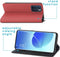 iMoshion Hoesje Geschikt voor Oppo Reno 6 Pro 5G Hoesje Met Pasjeshouder - iMoshion Slim Folio Bookcase - Rood