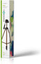 Statief - Maximaal draagvermogen: 3.0 kg - Minimale werkhoogte: 47.5 cm - Maximale werkhoogte: 127.0 cm - 3 Segmenten - Pan & Tilt - Inclusief reistas - Aluminium - Brons / Zwart