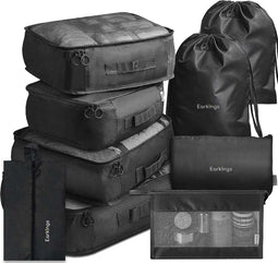 Packing Cubes - Koffer Organizer Set - 9-Delig (9 stuks)