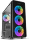 Nox Hummer TGM - ATX Semi-toren - 4x Ventilator - LED RGB - Zwart