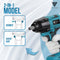 Vesto® VESTO-DBL11 - Accu Slagmoersleutel - 21V 600Nm incl. 2 accu's en koffer (2 stuks)