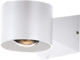V-TAC VT-1179-W LED Wandlamp - Rond - IP65 - Witte behuizing - 5 Watt - 465 Lumen - 3000K