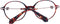 Christian Lacroix CL1142 50206 bril zonder sterke - Dames - Rood