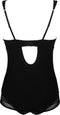 After Eden FENNE - Body - Semi padded streep mesh - Zwart - Maat 85D