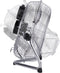 Lifetime Air Ventilator 30Cm - Vloer - 3 Snelheden - Kantelbaar - Weinig Geluid - Chroom