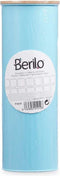 Toiletborstel Blauw Metaal Bamboe Plastic 9,5 X 27 X 9,5 cm (6 Stuks)