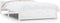 vidaXL - Bedframe - massief - hout - wit - 120x190 - cm