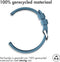 imoshion Siliconen bandje - Universeel 22 mm aansluiting - Blauw