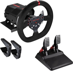 Blade Representaciones FT7015 - Stuurwiel + Pedalen - PC PlayStation 4 Xbox One Xbox Series S Xbox Series X - Rood Zwart