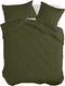 Noorse hoes HappyFriday BASIC Groen 155 x 220 cm