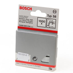 Bosch Accessoires Niet met fijne draad type 58 13 x 0,75 x 6 mm 1000st - 2609200234