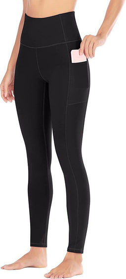 Dames Yogabroek met Zakken mt. S - Legging met Zakken, Hoge Taille Tummy Control Non See-Through Workout Broek - maat S