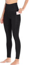 Dames Yogabroek met Zakken mt. S - Legging met Zakken, Hoge Taille Tummy Control Non See-Through Workout Broek - maat S